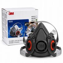 Pusė veido kaukė 3M 6300, dydis L