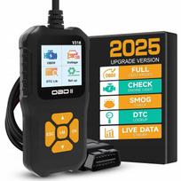 Automobilių diagnostikos testeris OBD2, tinka daugumai modelių