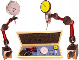 Laikrodinis indikatorius su DIATEST mini magnetiniu stovu