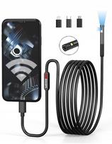 Endoskopinė kamera W300, 8 mm, 3 m, 2x Full HD, WiFi, Android/iOS
