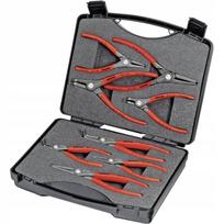 Žiedų replės, 8 vnt., KNIPEX rinkinys