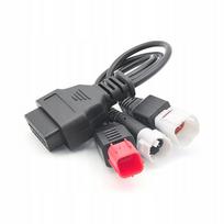 OBD2 adapteris motociklams Yamaha, Honda, 3in1, 3, 4 ir 6 pin