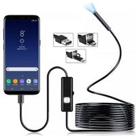 Endoskopinė kamera kompiuteriui ir Android telefonui, 5 m, HD kokybė