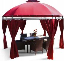 Sodo paviljonas GARDEN LAVO Swing & Harmonie, 350 cm, burgundiškas