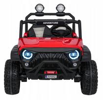 Elektromobilis vaikams PASSION 4x4, raudonas, 12V, 10Ah x2, 24V serija