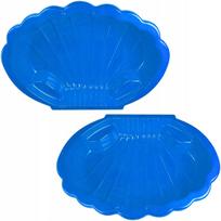 Plastikinė smėlio dėžė-baseinas XXL, mėlyna, 2in1, SOLID, užrakinama