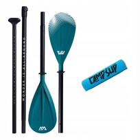 Irklas Aqua Marina DUAL-TECH 2IN1, tinkamas baidarei ir irklentei, su mėlynu plūdurėliu