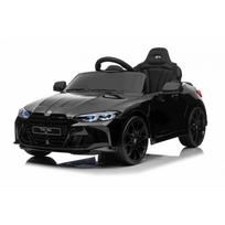Vaikiškas elektromobilis BMW M4, 12V 7Ah, 2x45 W, juodas, su odine sėdyne