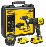 Akumuliatorinis gręžtuvas-suktuvas STANLEY 18V V20 60Nm 2x1,5Ah SFMCD710C2K
