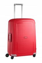 Vidutinio dydžio lagaminas Samsonite S'cure, 69 cm, 79 l, raudonas