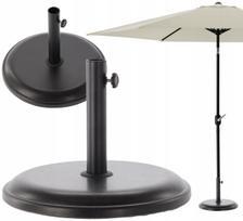 Sodo skėčio pagrindas, 16 kg, betono, juodos spalvos