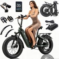 Sulankstomas elektrinis miesto dviratis TTGO F6 Boost, 250W, 48V, 18Ah, 25 km/val.