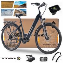 Elektrinis dviratis TTGO HZ-28ST 250W 36V 20Ah, 120 km, 28'' moterims ir vyrams
