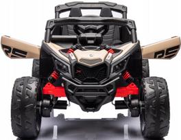 Vaikiškas elektromobilis Can-Am MAVERICK 24V, 4x4, odinė sėdynė, EVA ratai, 800W