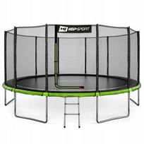 Vaikų batutas Fitness Garden 488 cm su apsauginiu tinklu, lauko