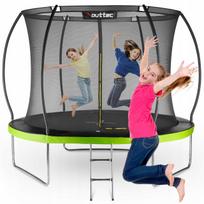 Vaikų sodo batutas OUTTEC, 244 cm, su tinklu