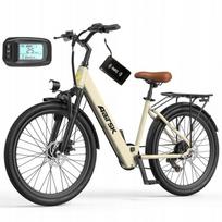 Moteriškas elektrinis dviratis Aairsk SU7, 250W, 36V, 10Ah, 80 km + universalus šalmas