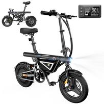 Elektrinis dviratis IScooter EB1S, 25 km/val., 50 km, 250W, 36V 12Ah, EU