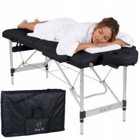 Sulankstomas aliuminis masažo stalas BODYFIT, 3 dalių, su krepšiu