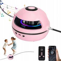 Elektrinė šokdynė su Bluetooth, rožinė