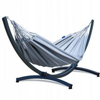Lauko hamakas su stovu POTENZA Titanium, 2 vietų, 350 kg, Merida
