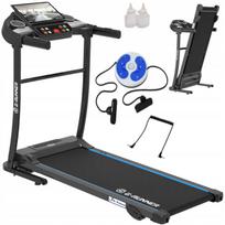 Elektrinis bėgimo takelis G-RUNNER 400, namams, su garsiakalbiais, sulankstomas, iki 120 kg