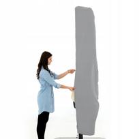 Paplūdimio skėčio uždangalas Doppler pilkas 350 cm