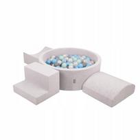 Putplasčio žaislų baseinas PPZP-OK30D-134, 300 kamuoliukų