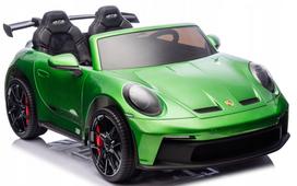 Vaikiškas elektromobilis Porsche 911 GT3, 24V, 12Ah, 4x200W, dviem vaikams