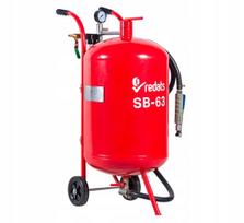 Smėliasrovė REDATS SB-63, 63 l, su antgaliais