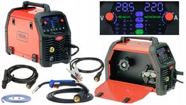 Suvirinimo aparatas IDEAL TECNO MIG 224 SYNERGIC 4x4 MIG/MAG/TIG