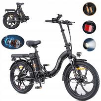 Sulankstomas elektrinis dviratis HillMiles MilePort 1, 20 colių, 250 W, 100 km rida