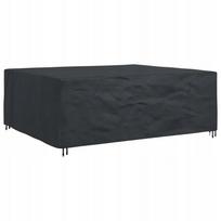 Lauko baldų uždangalas juodas 300 x 250 x 100 cm 210D