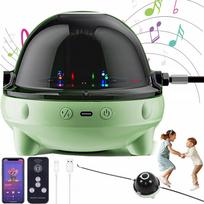 Automatinė vaikiška šokdynė su muzika, skaitikliu ir 10 greičių, 1200mAh