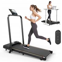 Sulankstomas elektrinis bėgimo takelis HOME, 2,5 AG, 1–10 km/val., iki 100 kg, su nuotolinio valdymo pulteliu