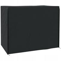 Sodo supynės uždangalas 220x125x172 cm juodas Outsunny 84A-335V00BK