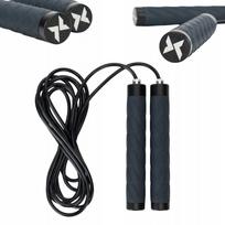 Šokdynė XTREXO Advanced, juoda, reguliuojamas ilgis