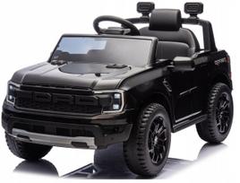 Vaikiškas elektromobilis FORD RANGER su oda, nuotolinio valdymo pultu ir minkštais EVA ratais, 12V 7Ah