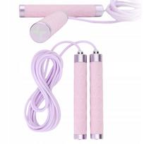 Šokdynė XTREXO Advanced, reguliuojamo ilgio, violetinė