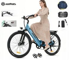 Elektrinis dviratis HillMiles Milecity 1, 250W, 13Ah, iki 25 km/h, nuvažiuoja iki 100 km