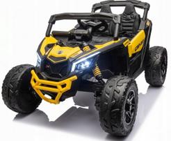 Vaikiška elektromobilinė mašina MAVERICK BUGGY 4x4, 800 W, 24V 9Ah, odinės sėdynės, EVA ratai, Bluetooth