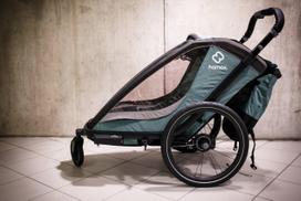 Vaikiška priekaba dviračiui Hamax Cocoon One