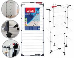 Drabužių džiovyklė Vileda Mixer 4, pastatoma, 4 aukštų, tvirta