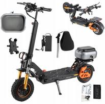 Elektrinis bekelės paspirtukas suaugusiems V5 Max, 65 km, 48V/18Ah, 1200W