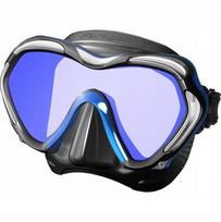 Nardymo kaukė TUSA PARAGON SM 1007SQB, juoda-mėlyna