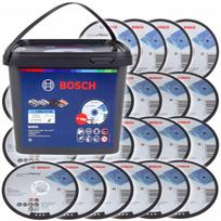 Metalo pjovimo diskai BOSCH 100 vnt., 125 mm, 1,0 mm, su dėžute