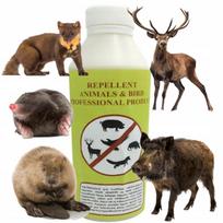 Gyvūnų atbaidymo priemonė: bebrams, stirnoms, kiaunėms, kurmiams, barsukams, ūdrams