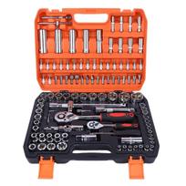 Raktų ir antgalių rinkinys 108 vnt. CRV, Torx, dėklas