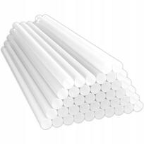 Klijų lazdelės pistoletui, 11–12 mm, bespalvės, 1 kg (~42 vnt.)