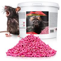 Pelės ir žiurkių nuodai granulės su bromadiolonu, 3 kg